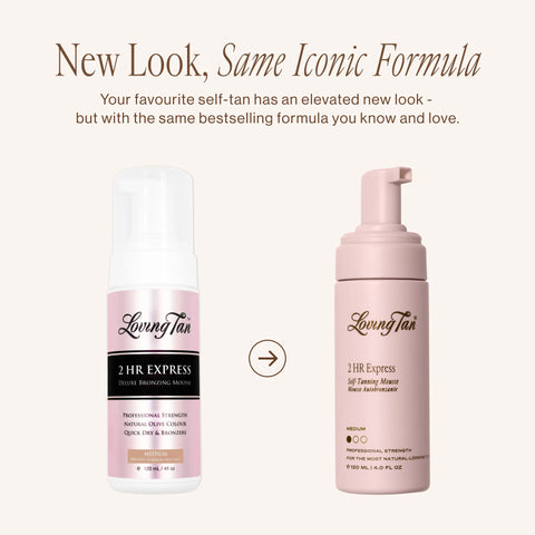 2 HR Express Self-Tanning Mousse Medium