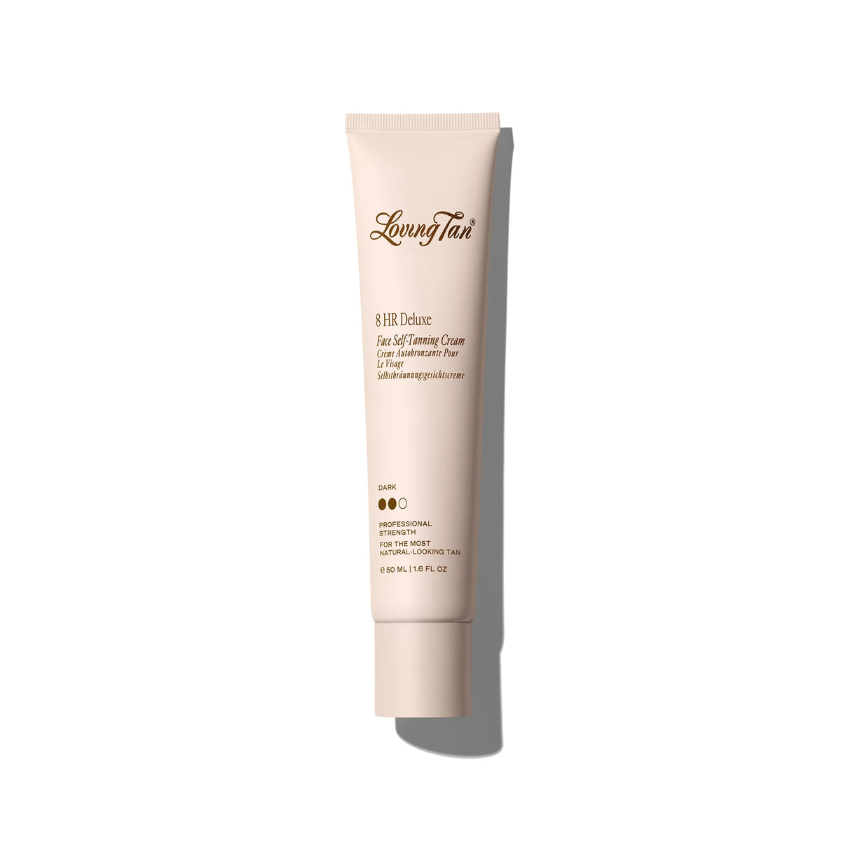 8 HR Deluxe Face Self-Tanning Cream Dark