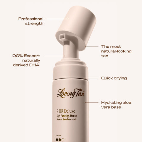 8 HR Deluxe Self-Tanning Mousse Dark